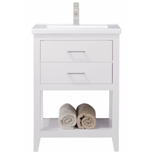 Load image into Gallery viewer, Cara 24&quot; Single Sink Vanity - White- Design Element Bath Kitchen