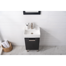 Load image into Gallery viewer, Stella 16.5&quot; Single Sink - Black- Design Element Bath Kitchen