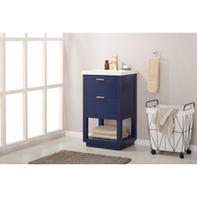 Load image into Gallery viewer, Klein 24&quot; Single Sink Vanity - Blue- Design Element Bath Kitchen