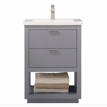 Load image into Gallery viewer, Klein 24&quot; Single Sink Vanity - Gray- Design Element Bath Kitchen