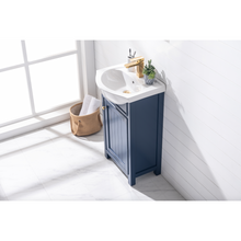 Load image into Gallery viewer, Marian 20&quot; Single Sink Vanity - Blue- Design Element Bath Kitchen