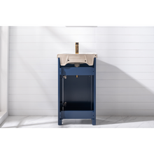Load image into Gallery viewer, Marian 20&quot; Single Sink Vanity - Blue- Design Element Bath Kitchen