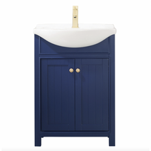 Load image into Gallery viewer, Marian 24&quot; Single Sink Vanity - Blue- Design Element Bath Kitchen