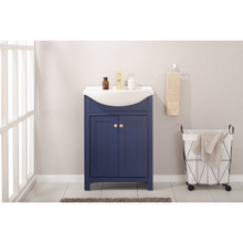 Load image into Gallery viewer, Marian 24&quot; Single Sink Vanity - Blue- Design Element Bath Kitchen