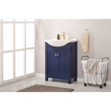 Load image into Gallery viewer, Marian 24&quot; Single Sink Vanity - Blue- Design Element Bath Kitchen