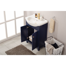 Load image into Gallery viewer, Marian 24&quot; Single Sink Vanity - Blue- Design Element Bath Kitchen