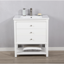 Load image into Gallery viewer, Logan 30&quot; Single Sink Vanity - White- Design Element Bath Kitchen
