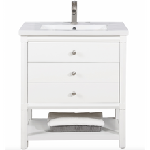 Load image into Gallery viewer, Logan 30&quot; Single Sink Vanity - White- Design Element Bath Kitchen