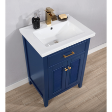 Load image into Gallery viewer, Cameron 24&quot; Single Sink Vanity - Blue- Design Element Bath Kitchen