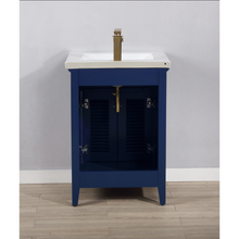 Load image into Gallery viewer, Cameron 24&quot; Single Sink Vanity - Blue- Design Element Bath Kitchen