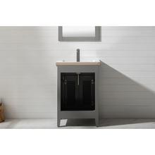 Load image into Gallery viewer, Cameron 24&quot; Single Sink Vanity - Gray- Design Element Bath Kitchen