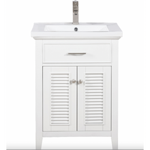 Load image into Gallery viewer, Cameron 24&quot; Single Sink Vanity - White- Design Element Bath Kitchen
