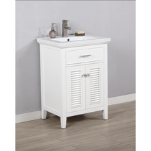 Load image into Gallery viewer, Cameron 24&quot; Single Sink Vanity - White- Design Element Bath Kitchen