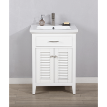 Load image into Gallery viewer, Cameron 24&quot; Single Sink Vanity - White- Design Element Bath Kitchen