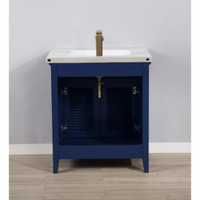 Load image into Gallery viewer, Cameron 30&quot; Single Sink Vanity - Blue- Design Element Bath Kitchen