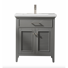 Load image into Gallery viewer, Cameron 30&quot; Single Sink Vanity - Gray- Design Element Bath Kitchen