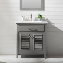 Load image into Gallery viewer, Cameron 30&quot; Single Sink Vanity - Gray- Design Element Bath Kitchen