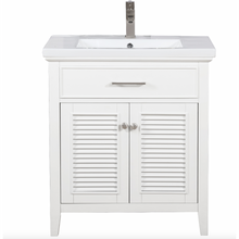 Load image into Gallery viewer, Cameron 30&quot; Single Sink Vanity in White- Design Element Bath Kitchen