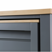 Load image into Gallery viewer, Medley 54 In. Kitchen Island With Slide Out Table - Gray- Design Element Bath Kitchen