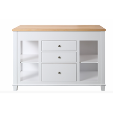 Load image into Gallery viewer, Medley 54 In. Kitchen Island With Slide Out Table - White- Design Element Bath Kitchen