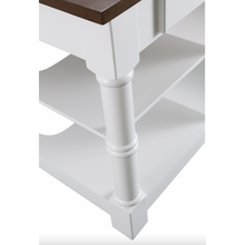 Load image into Gallery viewer, Monterey 80 In. Kitchen Island - Espresso Finish - White- Design Element Bath Kitchen