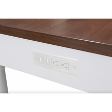 Load image into Gallery viewer, Monterey 80 In. Kitchen Island - Espresso Finish - White- Design Element Bath Kitchen