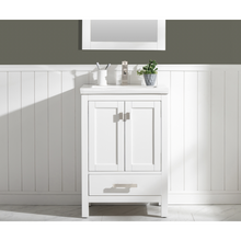 Load image into Gallery viewer, Valentino 24&quot; Single Vanity - White- Design Element Bath Kitchen