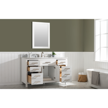 Load image into Gallery viewer, Valentino 54&quot; Single Vanity - White- Design Element Bath Kitchen