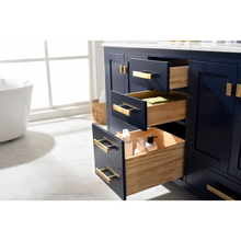 Load image into Gallery viewer, Valentino 60&quot; Double Sink Vanity - Blue- Design Element Bath Kitchen