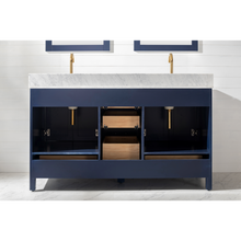 Load image into Gallery viewer, Valentino 60&quot; Double Sink Vanity - Blue- Design Element Bath Kitchen