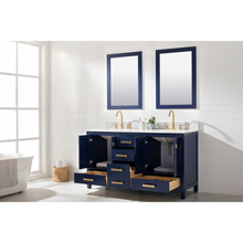Load image into Gallery viewer, Valentino 60&quot; Double Sink Vanity - Blue- Design Element Bath Kitchen