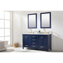 Load image into Gallery viewer, Valentino 60&quot; Double Sink Vanity - Blue- Design Element Bath Kitchen