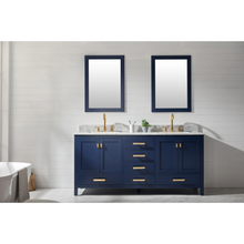 Load image into Gallery viewer, Valentino 72&quot; Double Sink Vanity in Blue- Design Element Bath Kitchen