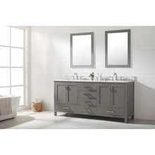 Load image into Gallery viewer, Valentino 72&quot; Double Sink Vanity - Gray- Design Element Bath Kitchen