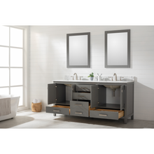 Load image into Gallery viewer, Valentino 72&quot; Double Sink Vanity - Gray- Design Element Bath Kitchen
