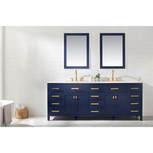 Load image into Gallery viewer, Valentino 84&quot; Double Sink Vanity - Blue- Design Element Bath Kitchen