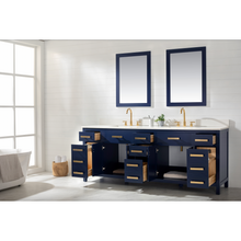 Load image into Gallery viewer, Valentino 84&quot; Double Sink Vanity - Blue- Design Element Bath Kitchen
