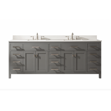 Load image into Gallery viewer, Valentino 84&quot; Double Sink Vanity - Gray- Design Element Bath Kitchen