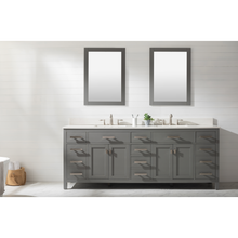 Load image into Gallery viewer, Valentino 84&quot; Double Sink Vanity - Gray- Design Element Bath Kitchen