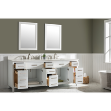 Load image into Gallery viewer, Valentino 84&quot; Double Sink Vanity in White- Design Element Bath Kitchen