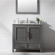 Load image into Gallery viewer, Estate 36" Single Vanity - Gray- Design Element Bath Kitchen