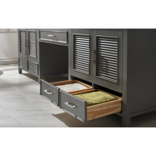 Load image into Gallery viewer, Estate 102&quot; Double Sink Bathroom Vanity Modular Set - Gray- Design Element Bath Kitchen