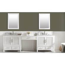 Load image into Gallery viewer, Estate 102&quot; Double Sink Bathroom Vanity Modular Set - White- Design Element Bath Kitchen