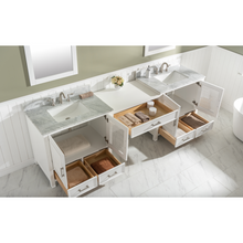 Load image into Gallery viewer, Estate 102&quot; Double Sink Bathroom Vanity Modular Set - White- Design Element Bath Kitchen