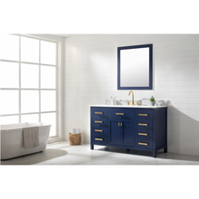 Load image into Gallery viewer, Valentino 54&quot; Single Sink Bathroom Vanity - Blue- Design Element Bath Kitchen