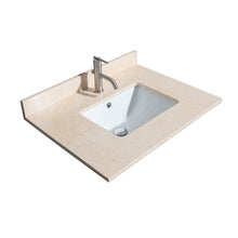 Load image into Gallery viewer, Wyndham Sheffield 30 Inch Single Bathroom Vanity in Dark Gray, Ivory Marble Countertop, Undermount Square Sink, and Medicine Cabinet- Wyndham
