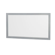 Load image into Gallery viewer, Wyndham Sheffield 60 Inch Single Bathroom Vanity in Gray, White Cultured Marble Countertop, Undermount Square Sink, 58 Inch Mirror- Wyndham