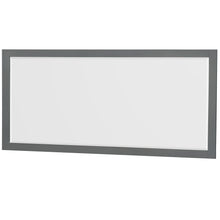 Load image into Gallery viewer, Wyndham Sheffield 72 Inch Double Bathroom Vanity in Dark Gray, White Carrara Marble Countertop, Undermount Square Sinks, and 70 Inch Mirror- Wyndham