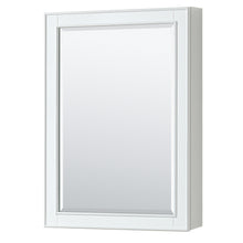 Load image into Gallery viewer, Wyndham Deborah 72 Inch Double Bathroom Vanity in White, White Cultured Marble Countertop, Undermount Square Sinks, Medicine Cabinets- Wyndham