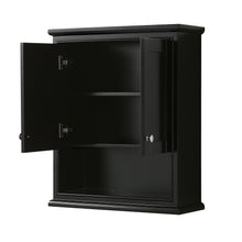 Load image into Gallery viewer, Wyndham Deborah Wall-Mounted Storage Cabinet in Dark Espresso- Wyndham